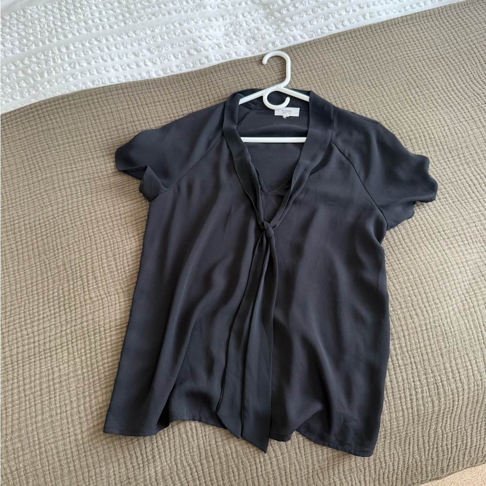 Pleione Charcoal Women's Blouse